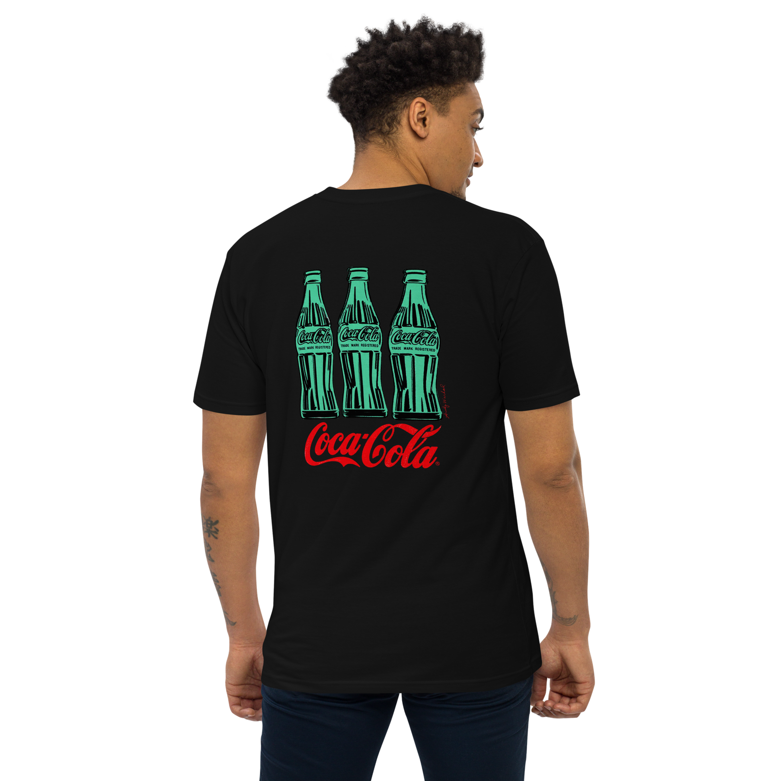 Andy Warhol — Three Coke Bottles (1962) | Premium Heavyweight T-Shirt - Image 17