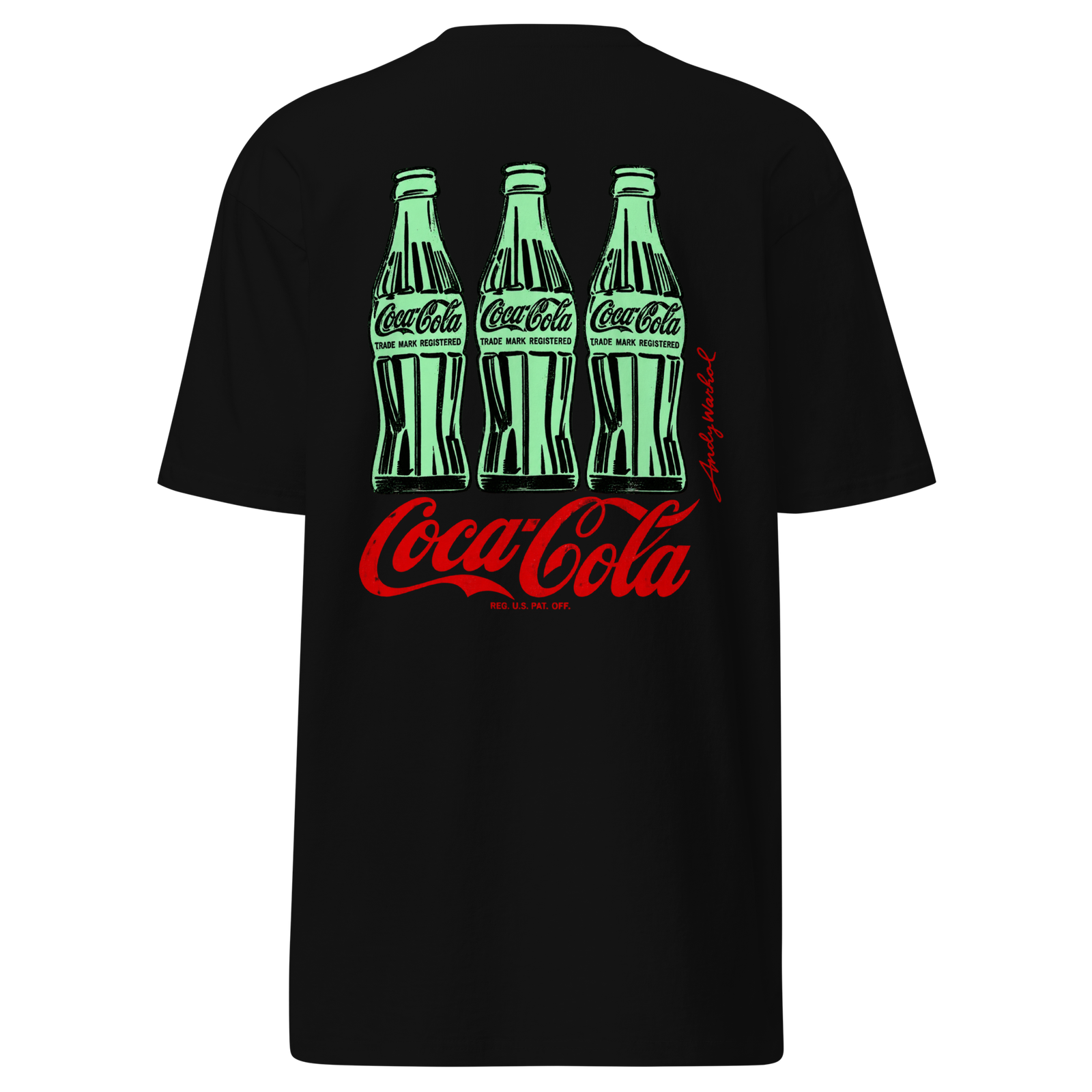 Andy Warhol — Three Coke Bottles (1962) | Premium Heavyweight T-Shirt