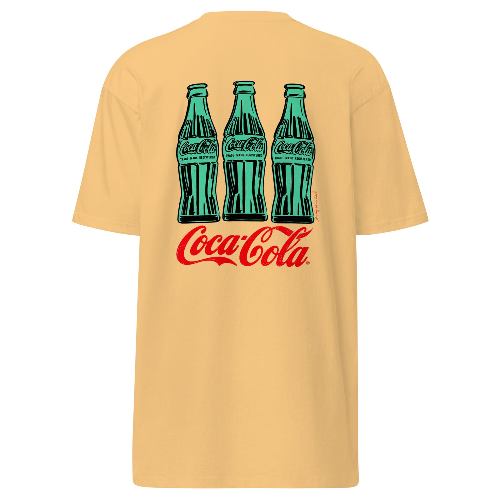 Andy Warhol — Three Coke Bottles (1962) | Premium Heavyweight T-Shirt - Image 7