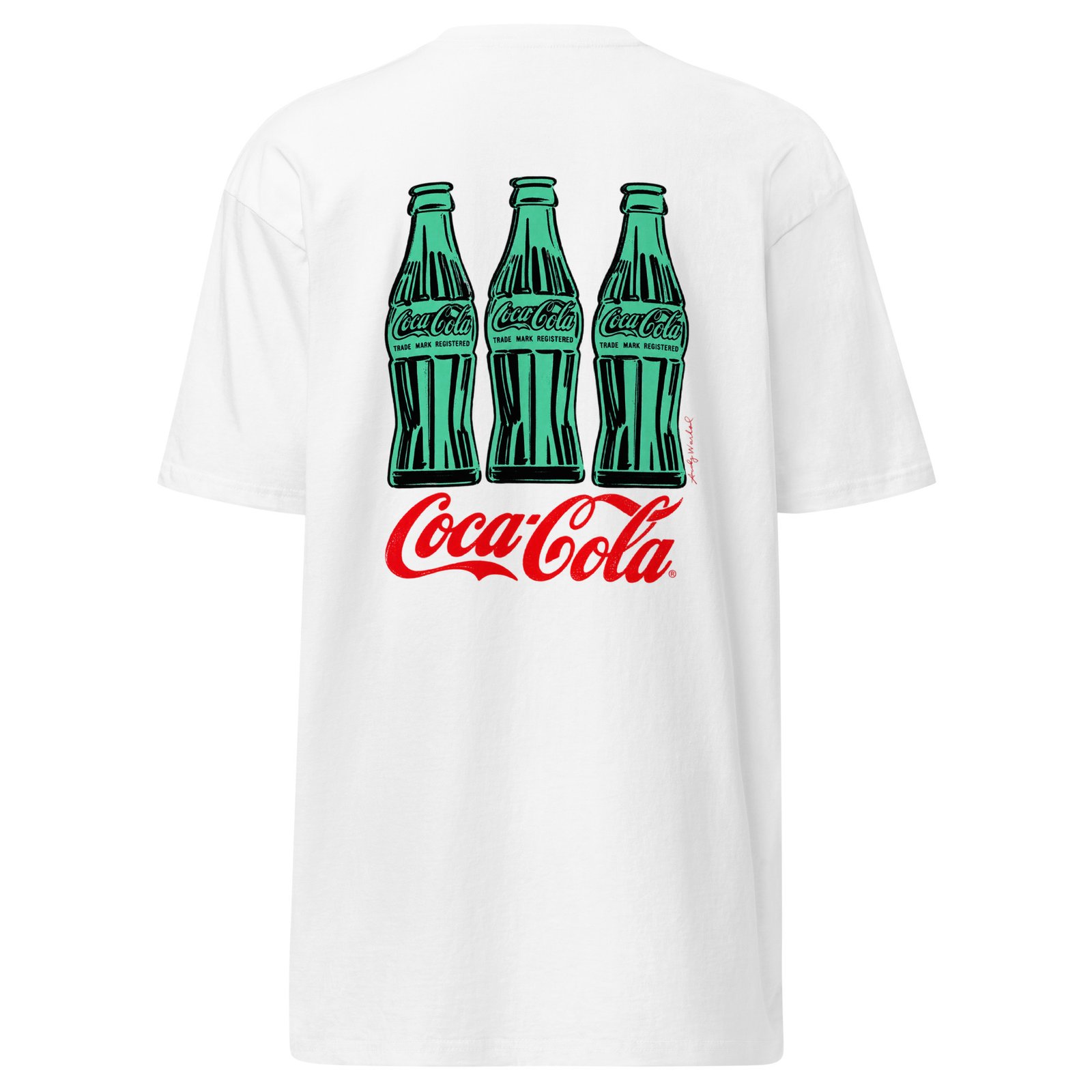 Andy Warhol — Three Coke Bottles (1962) | Premium Heavyweight T-Shirt