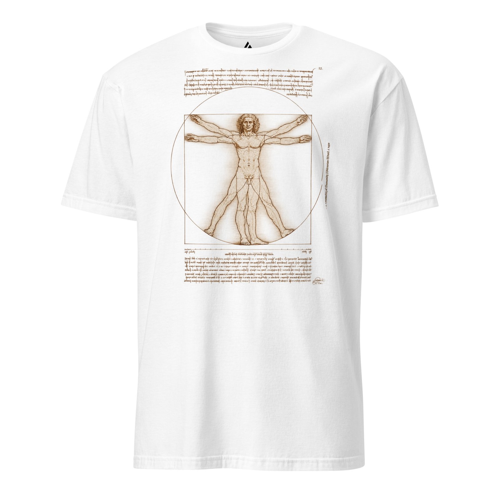 Leonardo da Vinci - The Geometry of Humanity (Vitruvian Man), c. 1490