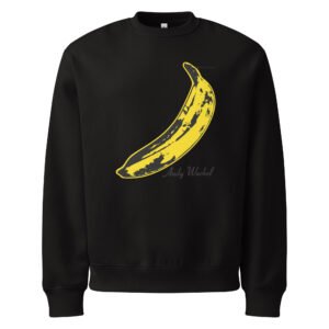 Andy Warhol — Banana (1966) | Unisex Oversized Fleece Sweatshirt