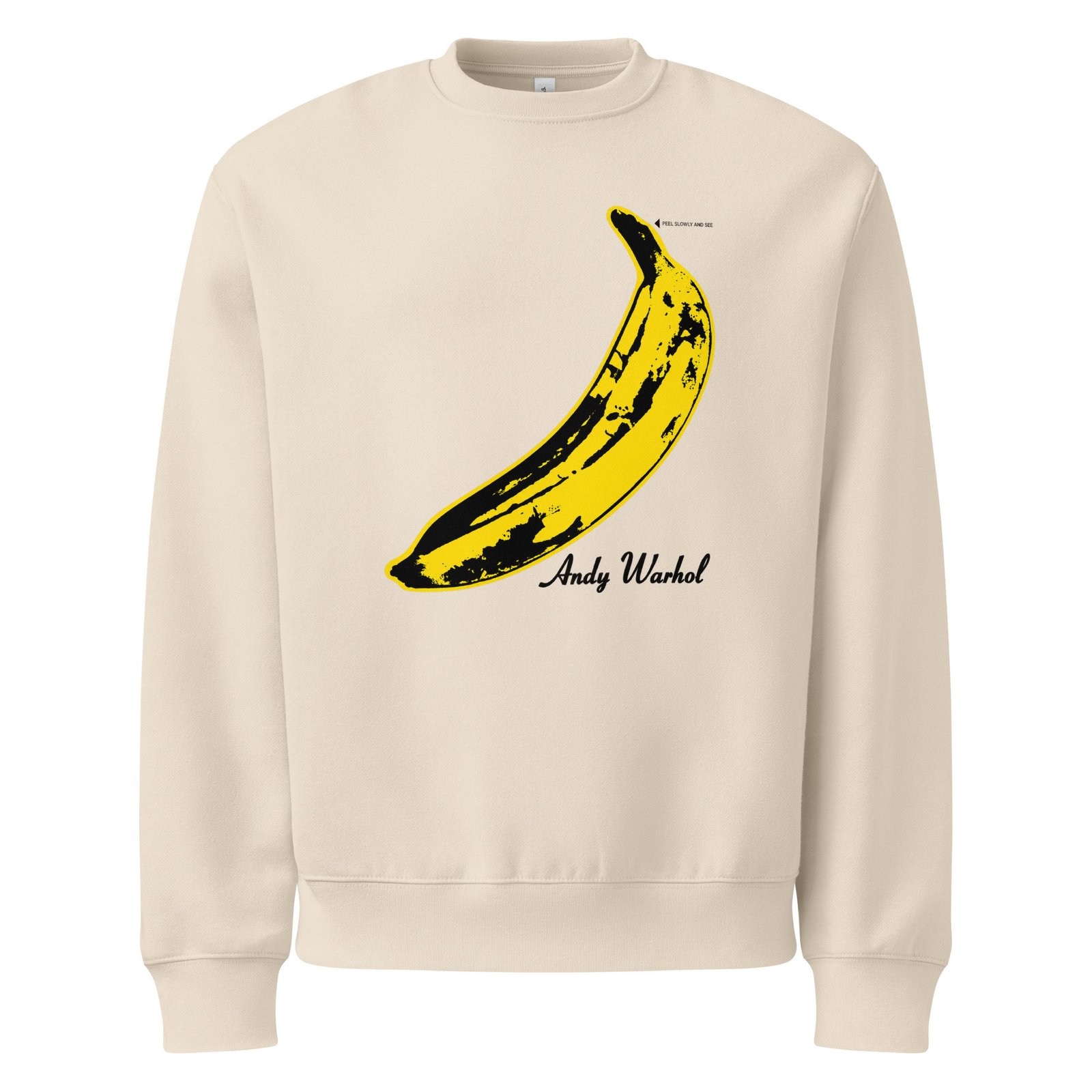 Andy Warhol — Banana (1966) | Unisex Oversized Fleece Sweatshirt - Image 5